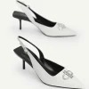 Icon Leather Pointed Slingback Pumps<PEDRO Outlet