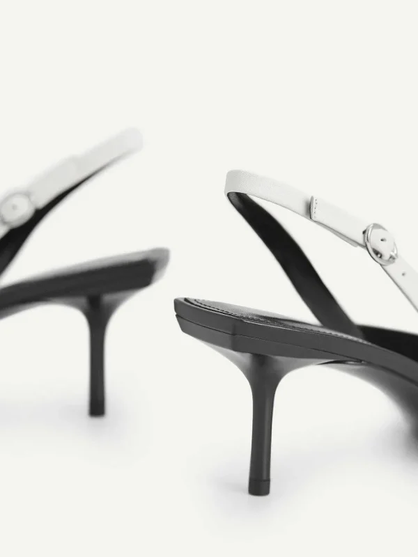 Icon Leather Pointed Slingback Pumps<PEDRO Outlet