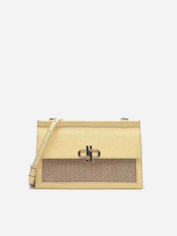Icon Leather Shoulder Bag<PEDRO Hot