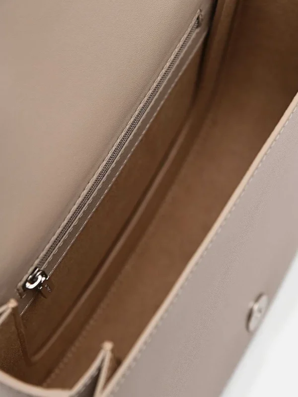 pedro_icon_leather_should_3-8.webp Icon Leather Shoulder Bag<PEDRO Sale
