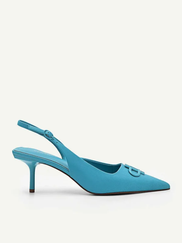 Icon Leather Slingback Pumps<PEDRO Shop