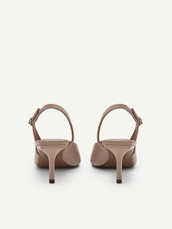 Icon Leather Slingback Pumps<PEDRO Best