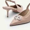 Icon Leather Slingback Pumps<PEDRO Best