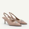 Icon Leather Slingback Pumps<PEDRO Best