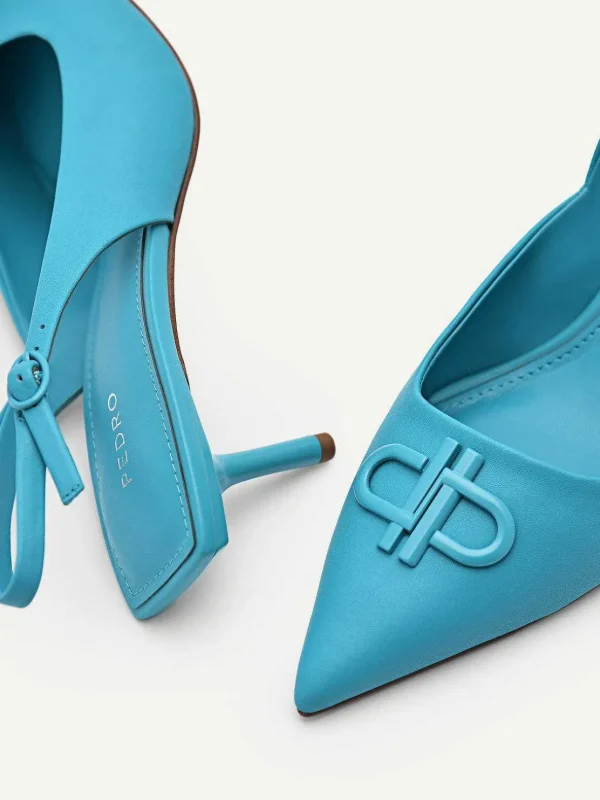 Icon Leather Slingback Pumps<PEDRO Shop