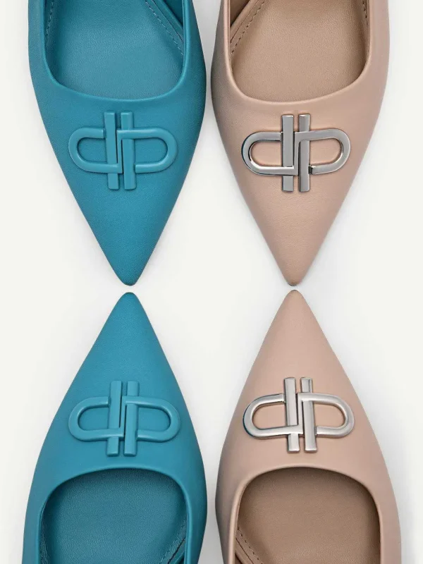 Icon Leather Slingback Pumps<PEDRO Best