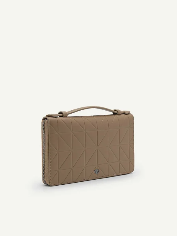 Icon Leather Travel Organiser In Pixel<PEDRO Clearance