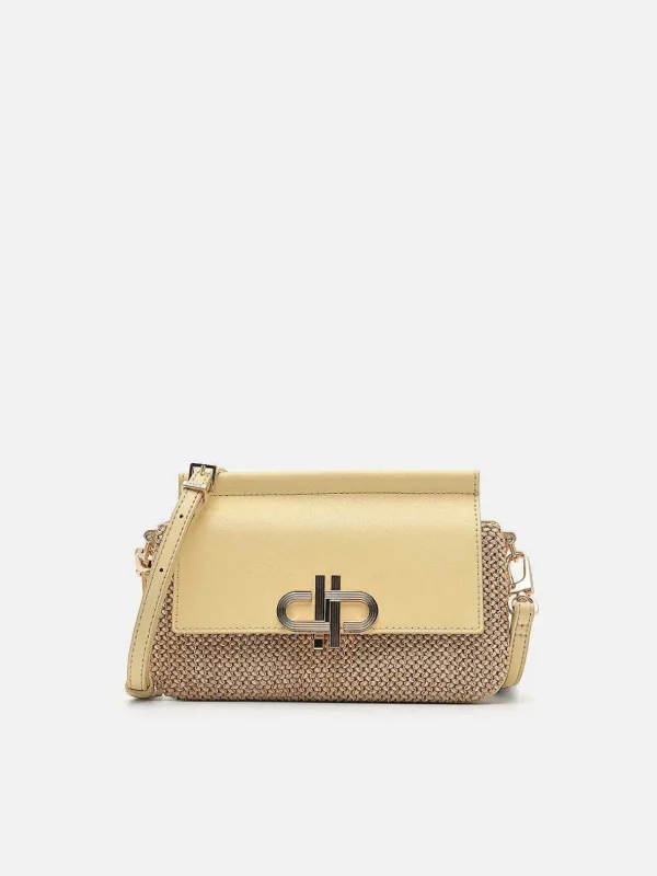 Icon Mini Leather Shoulder Bag<PEDRO Shop