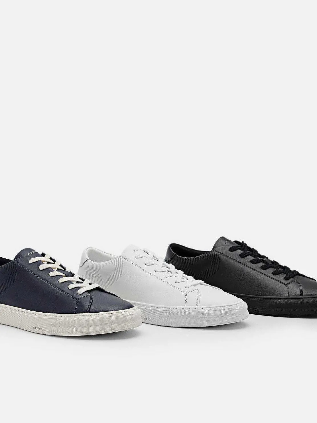 pedro_icon_ridge_leather__0.webp Icon Ridge Leather Sneakers<PEDRO Clearance