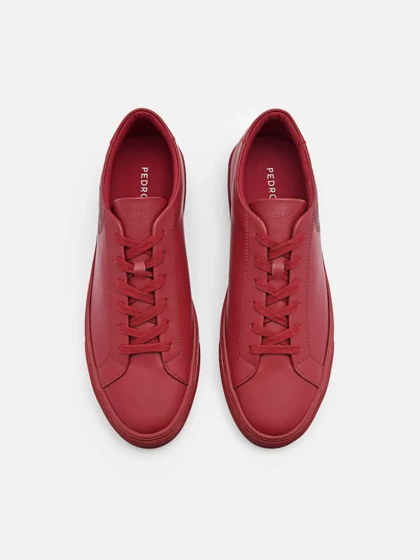 pedro_icon_ridge_leather__4-3.webp Icon Ridge Leather Sneakers<PEDRO Flash Sale