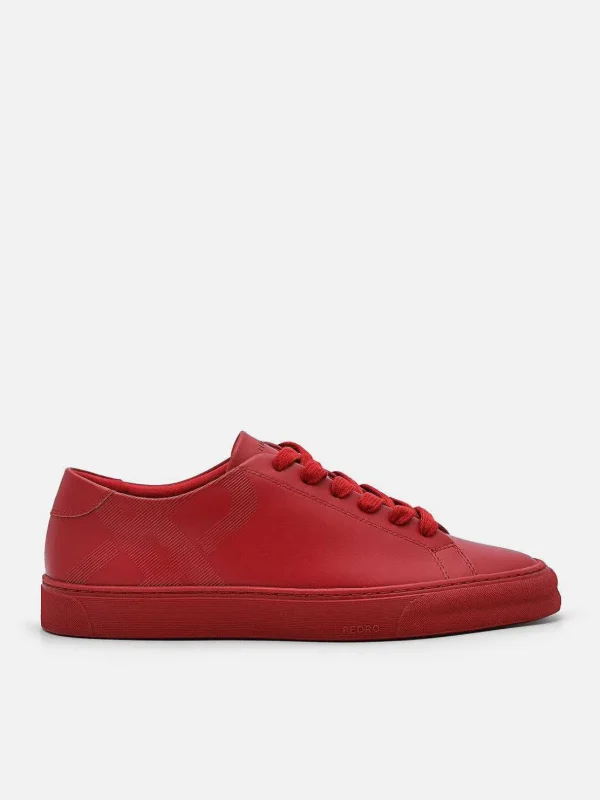 pedro_icon_ridge_leather__5-4.webp Icon Ridge Leather Sneakers<PEDRO Clearance