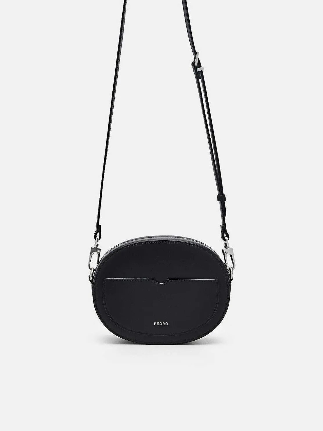 pedro_icon_round_leather__0-1.webp Icon Round Leather Shoulder Bag<PEDRO Best Sale