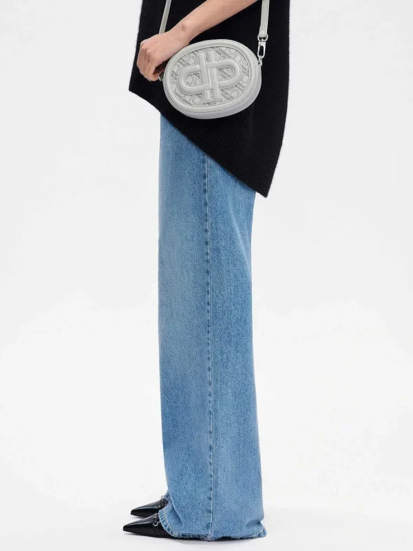 pedro_icon_round_leather__5.webp Icon Round Leather Shoulder Bag<PEDRO Discount