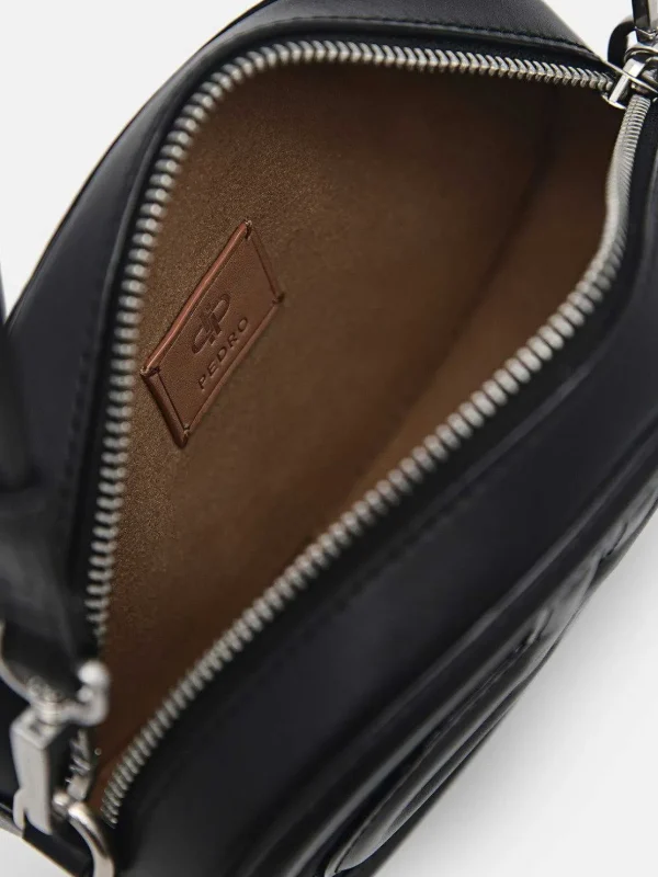 pedro_icon_round_leather__6-1.webp Icon Round Leather Shoulder Bag<PEDRO Best Sale