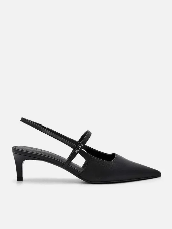 Studio Amerie Leather Heel Pumps<PEDRO Best Sale