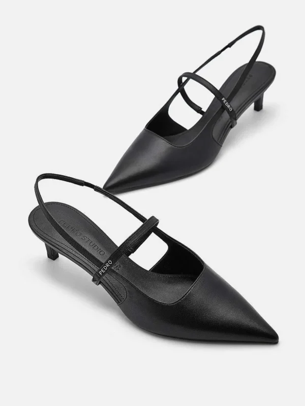 Studio Amerie Leather Heel Pumps<PEDRO Best Sale