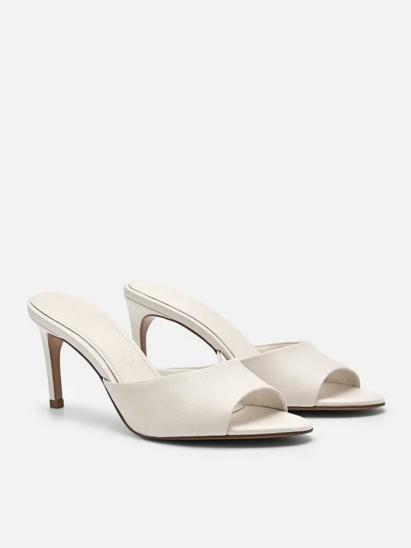 Studio Ashley Leather Heel Sandals<PEDRO Flash Sale