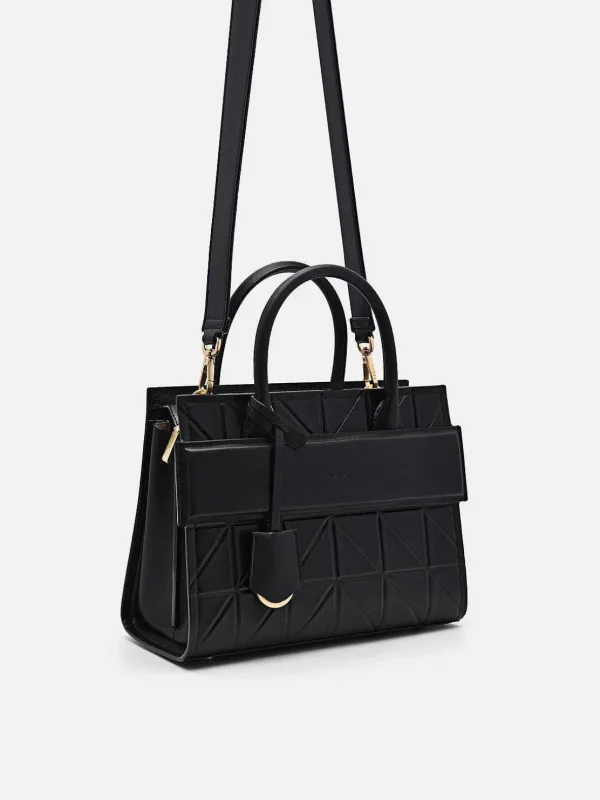 pedro_studio_bella_leathe_0-1.webp Studio Bella Leather Handbag In Pixel<PEDRO Sale