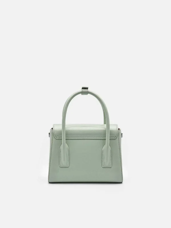 pedro_studio_farida_leath_1-10.webp Studio Farida Leather Compact Handbag<PEDRO Sale