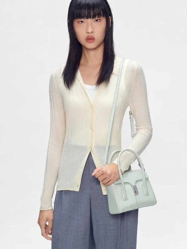 pedro_studio_farida_leath_3-10.webp Studio Farida Leather Compact Handbag<PEDRO Sale