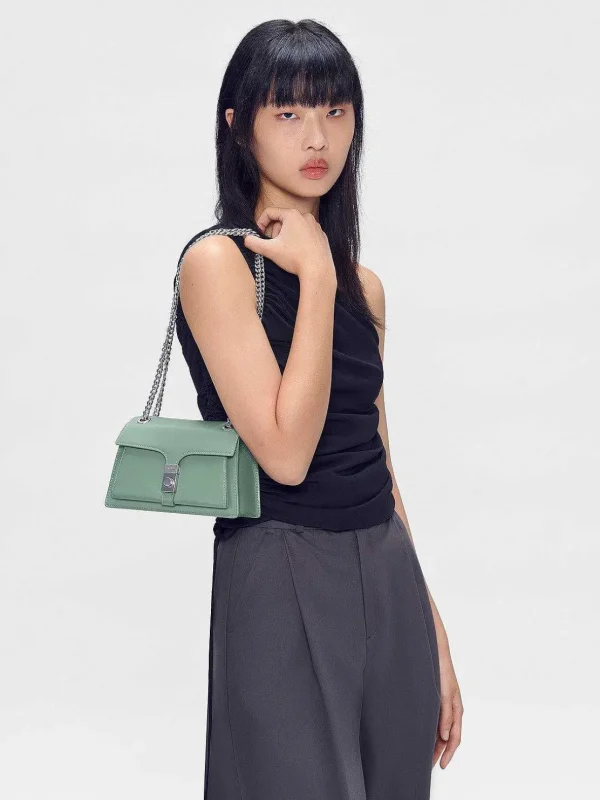 Studio Farida Leather Mini Shoulder Bag<PEDRO Flash Sale