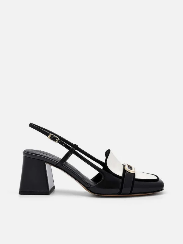 Studio Leather Heel Pumps<PEDRO Sale