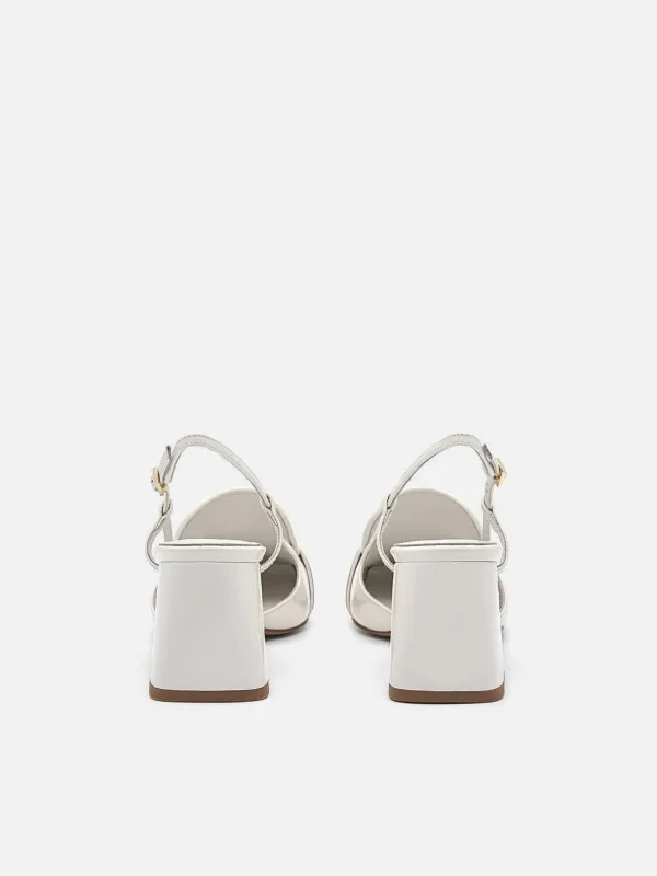 Studio Leather Heel Pumps<PEDRO Online