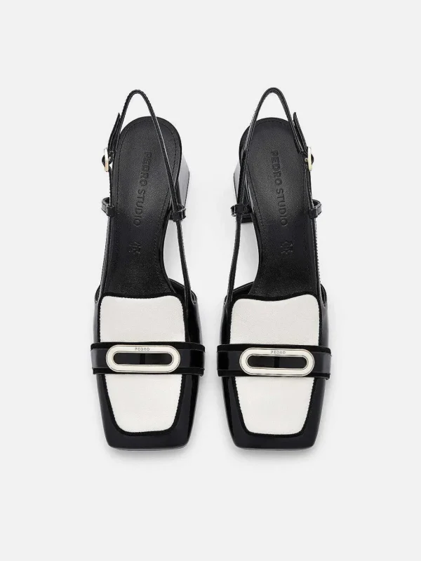 Studio Leather Heel Pumps<PEDRO Sale