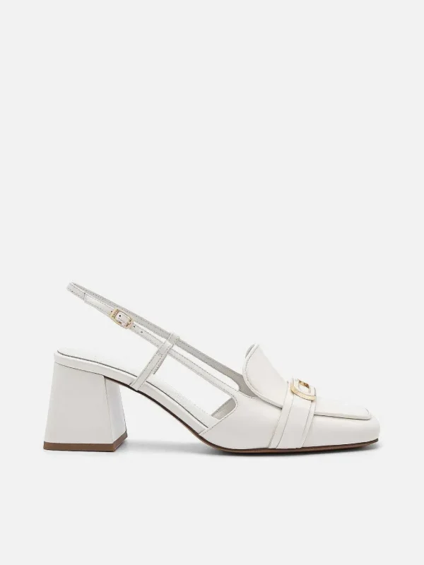 Studio Leather Heel Pumps<PEDRO Online
