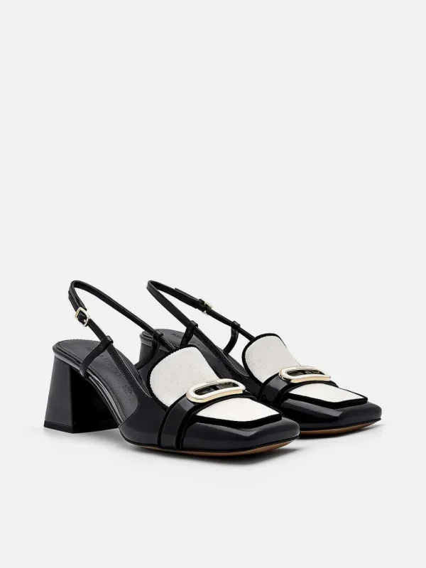 Studio Leather Heel Pumps<PEDRO Sale