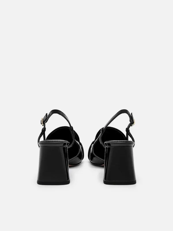 Studio Leather Heel Pumps<PEDRO Sale