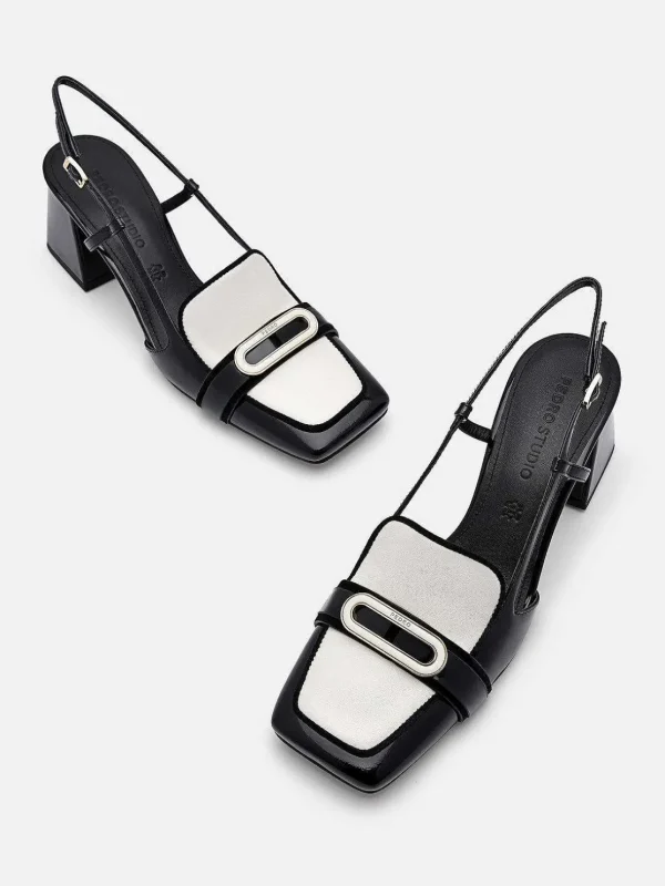 Studio Leather Heel Pumps<PEDRO Sale