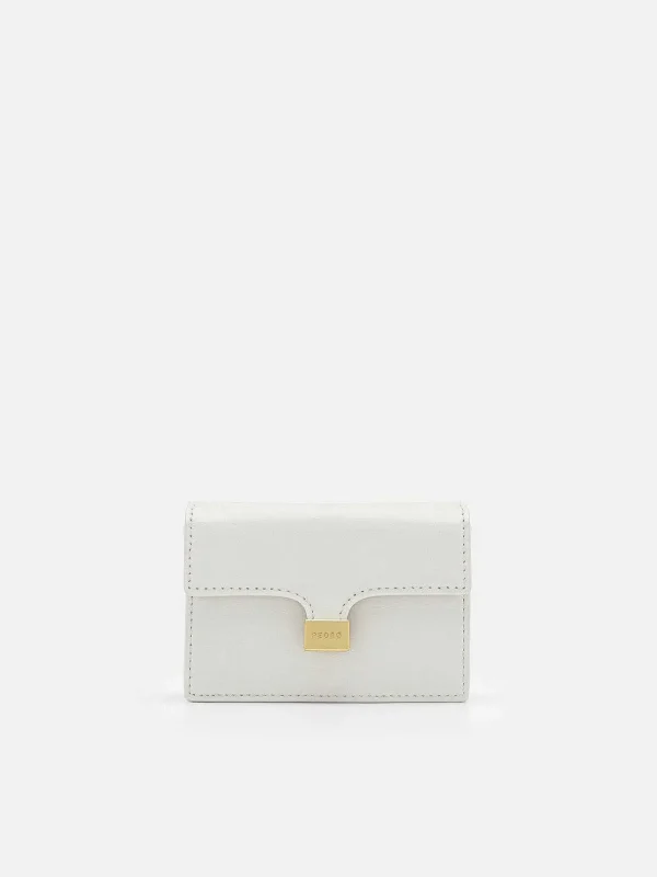 Studio Leather Tri-Fold Wallet<PEDRO Online