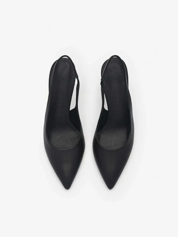 Studio Liza Leather Slingback Pumps<PEDRO Best Sale