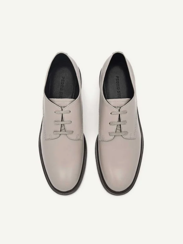 pedro_studio_lou_leather__4.webp Studio Lou Leather Derby Shoes<PEDRO Best Sale