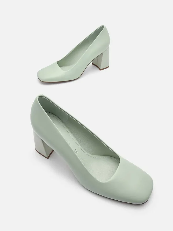Studio Marie Leather Heel Pumps<PEDRO Online