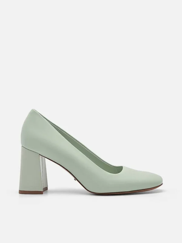 Studio Marie Leather Heel Pumps<PEDRO Online