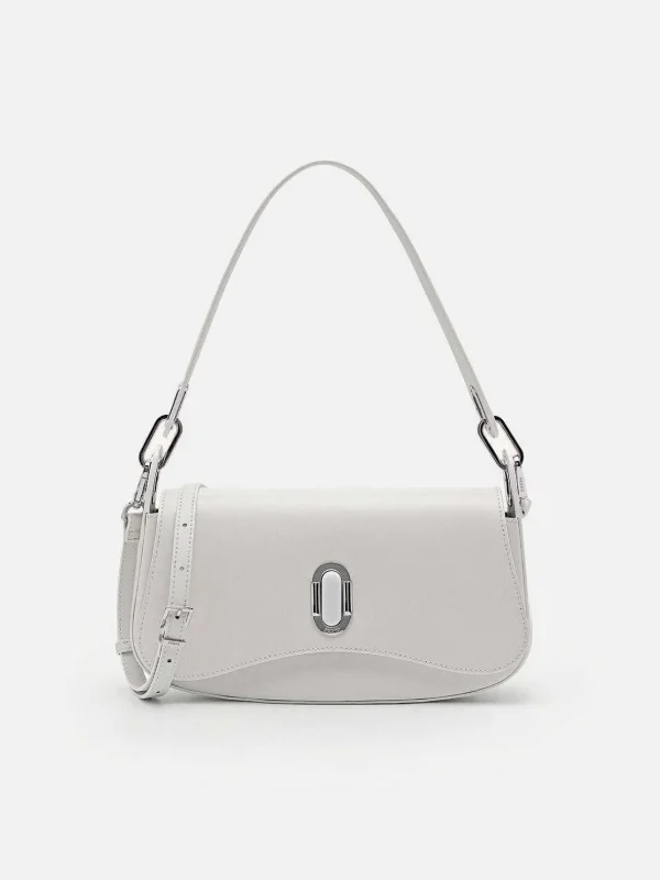 pedro_studio_rift_leather_0.webp Studio Rift Leather Shoulder Bag<PEDRO Sale