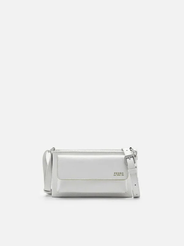 Re Recycled Leather Mini Sling Bag<PEDRO Cheap