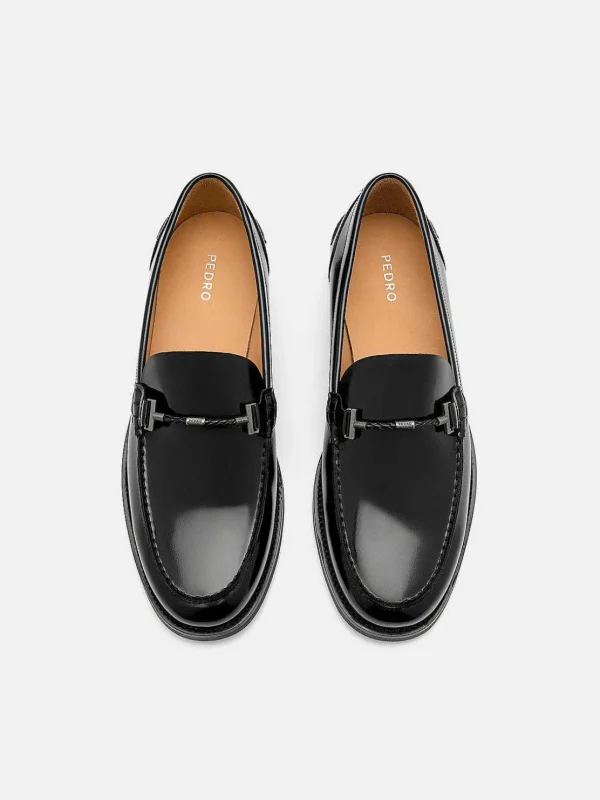 Robert Leather Horsebit Loafers<PEDRO Cheap