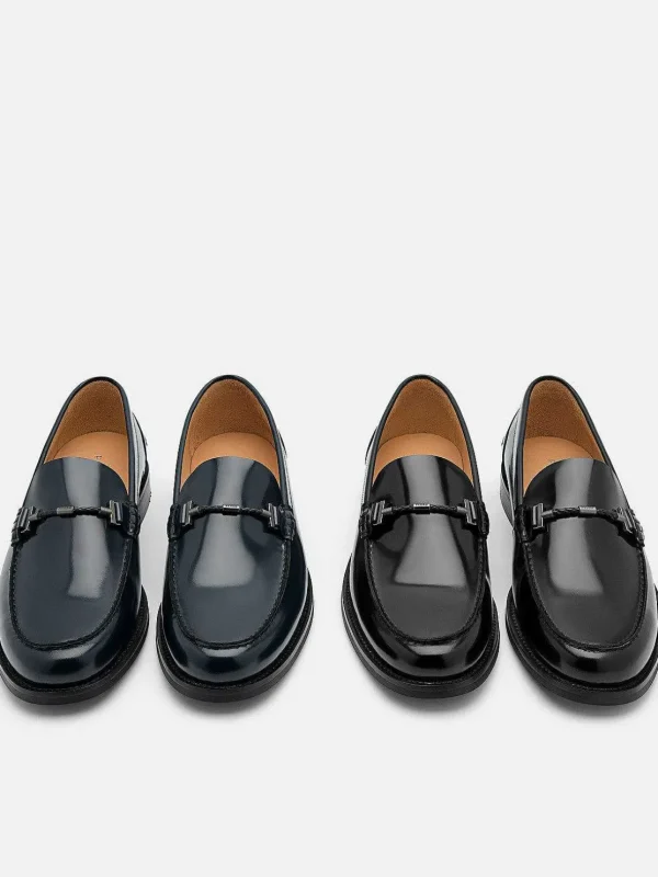 Robert Leather Horsebit Loafers<PEDRO Flash Sale