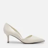 Rocco Leather Heel D'Orsay Pumps<PEDRO Fashion
