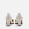 Rocco Leather Heel D'Orsay Pumps<PEDRO Fashion