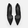Rocco Leather Heel D'Orsay Pumps<PEDRO New