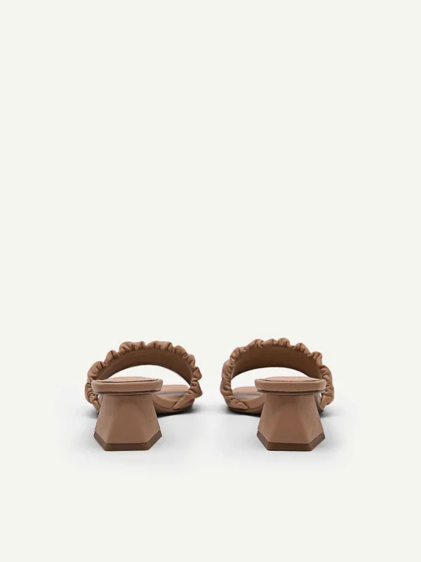 Ruched Heel Mules<PEDRO Outlet