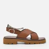 Slingback Cross Strap Sandals<PEDRO Best