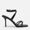 Sofia Leather Heel Sandals<PEDRO New