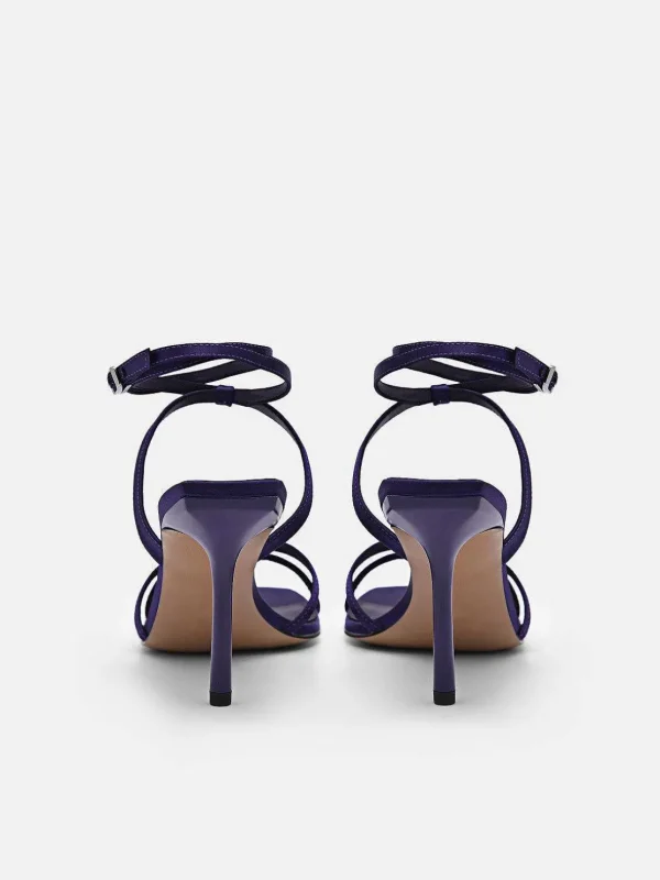 Sofia Leather Heel Sandals<PEDRO Fashion