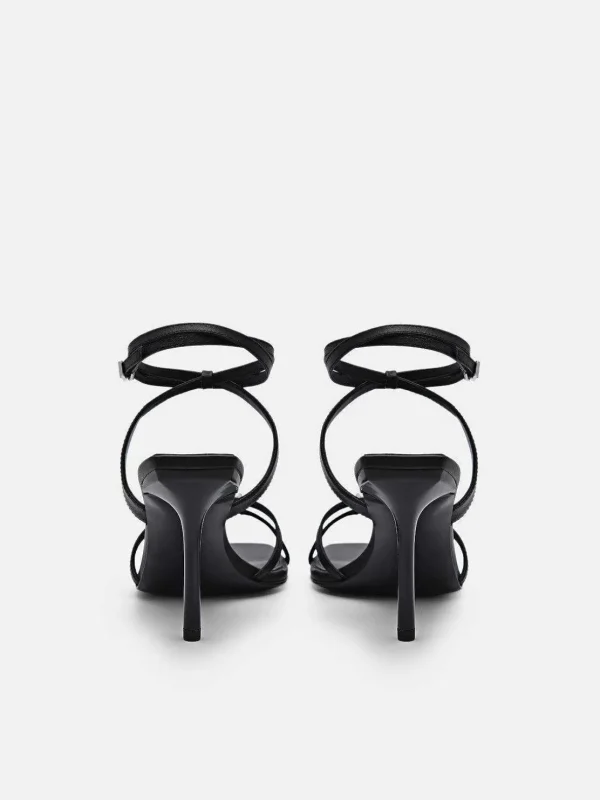 Sofia Leather Heel Sandals<PEDRO New