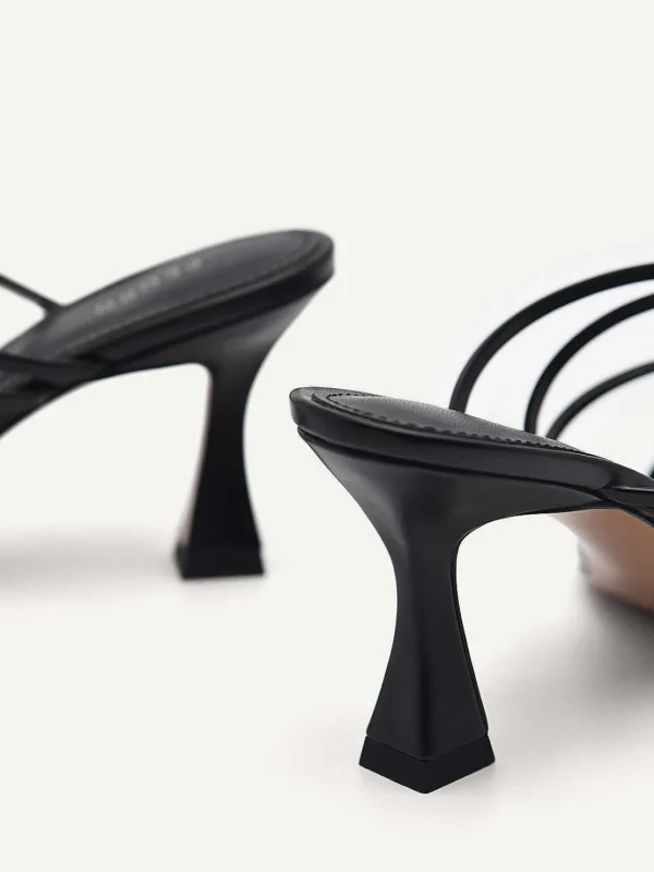 Strappy Heel Sandals - Black<PEDRO Outlet